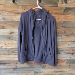 Mondetta Women's Dark Purple Bomber Jacket